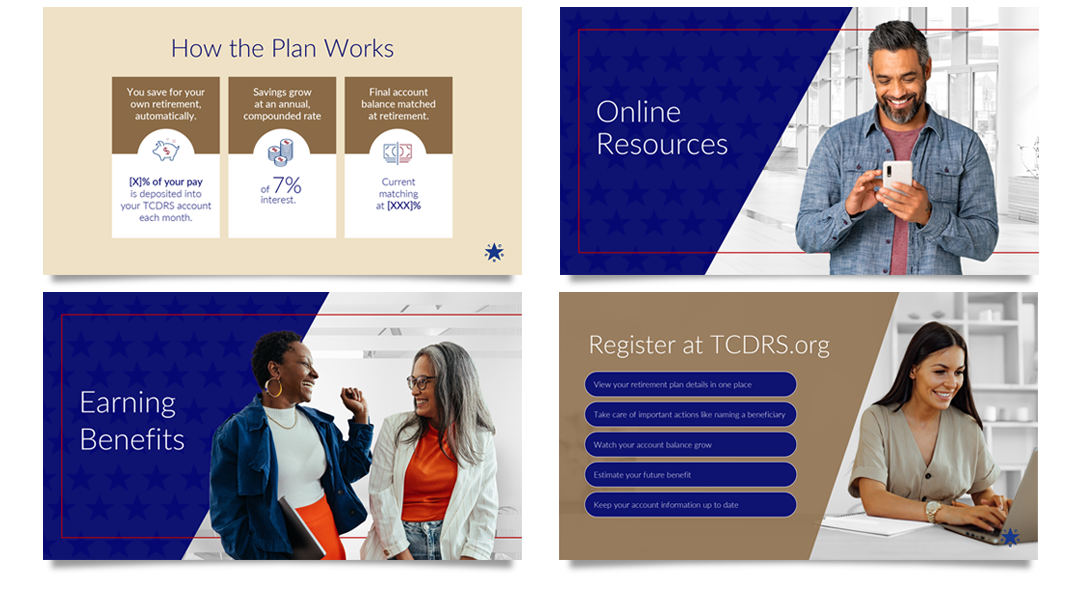 New Hire slide example