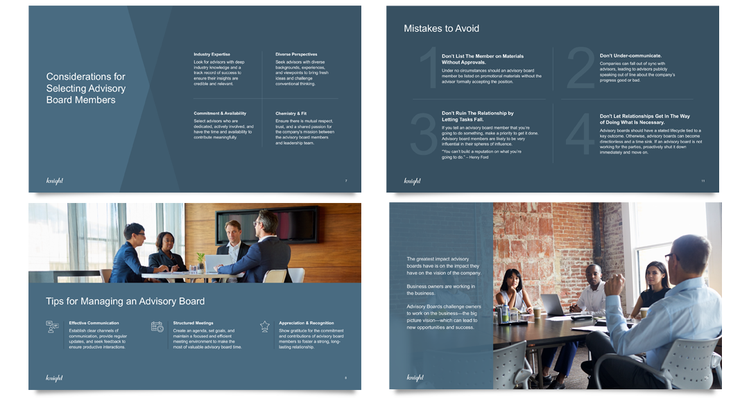 New Hire slide example