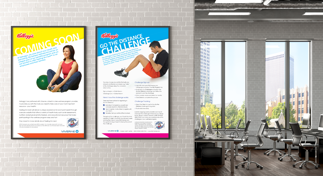 Kelloggs welness posters